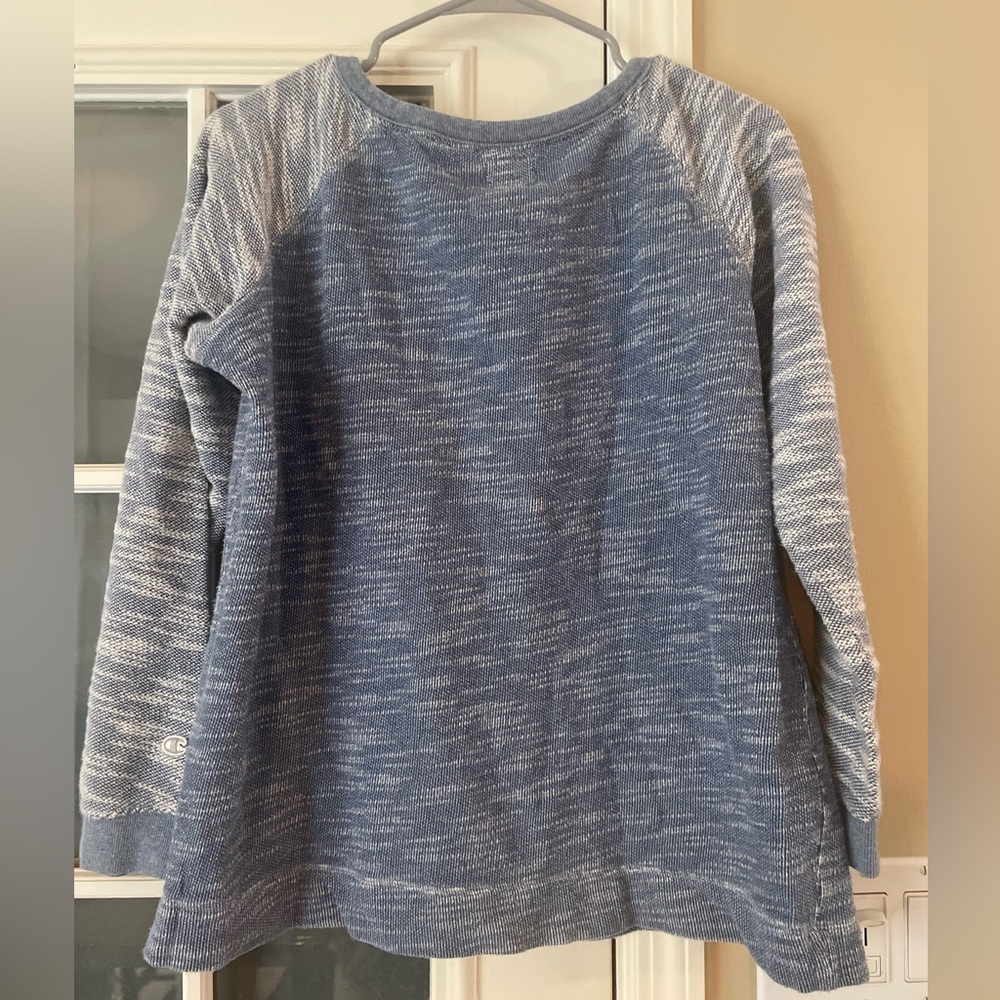 Navy Blue Champion Sweater. Size large.
